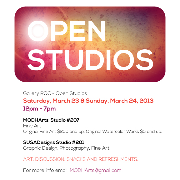 Open Studios 2 Division Street - Susa Designs
